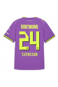 Borussia Dortmund Daniel Svensson #24 Jalkapallovaatteet Kolmaspaita 2026-27 Lyhythihainen